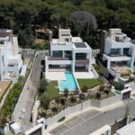 Modern new-build apartments and established resale villas in Marbella, Spain, illustrating property choices for international buyers.